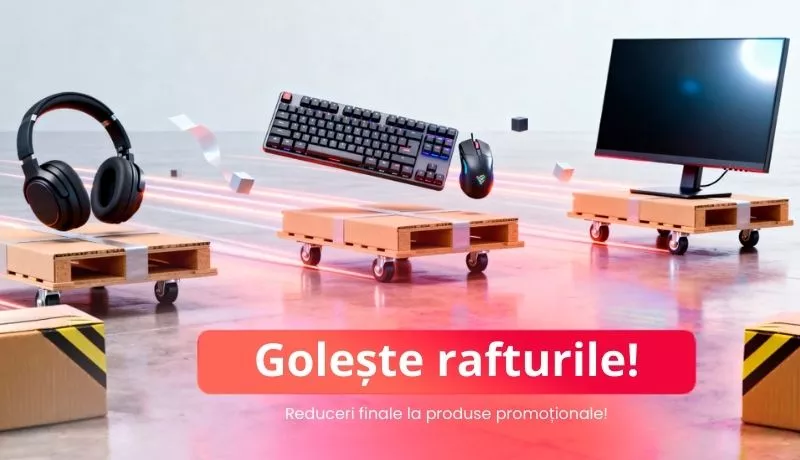 HARD RESET; Reduceri finale la produse promoționale!