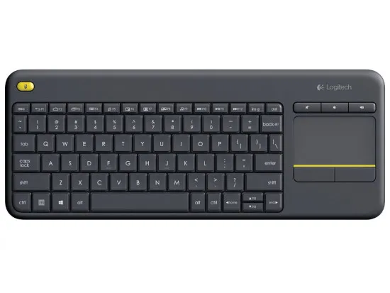 Клавиатура беспроводная Logitech K400 Plus Black