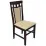 Scaun Eva Deepa R, Chocolate/F-787 Beige