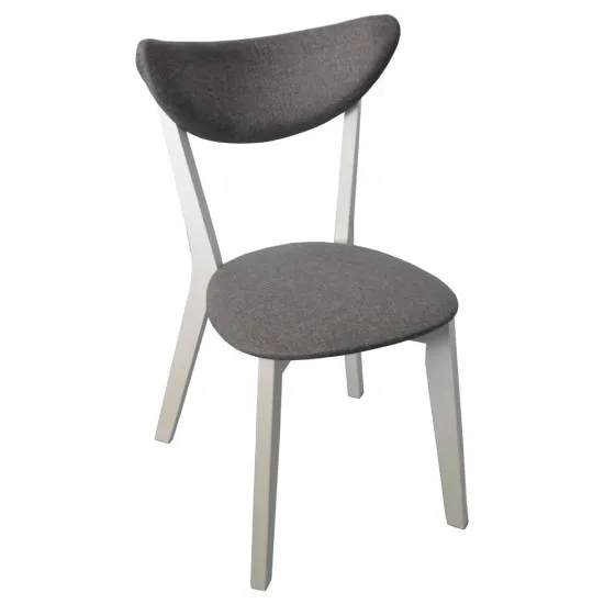 Scaun Eva Camercosta White/Gray tapiţerie NV-10W