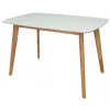 Masă pentru bucătărie Eva Cooper, White/Bella Beech