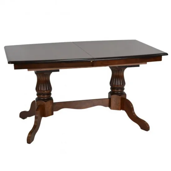 Masă de bucătărie extensibilă Eva HV-32V, Burnish oak