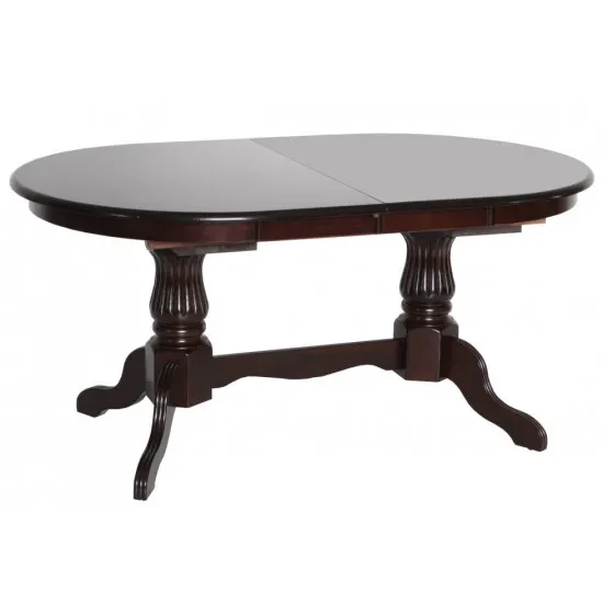 Masă de bucătărie extensibilă Eva HV-33V, Chocolate