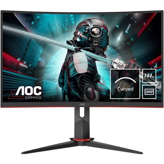 Монитор 27 " AOC CQ27G2U, Black (VA, 2560x1440, 1 ms, 144 Hz)