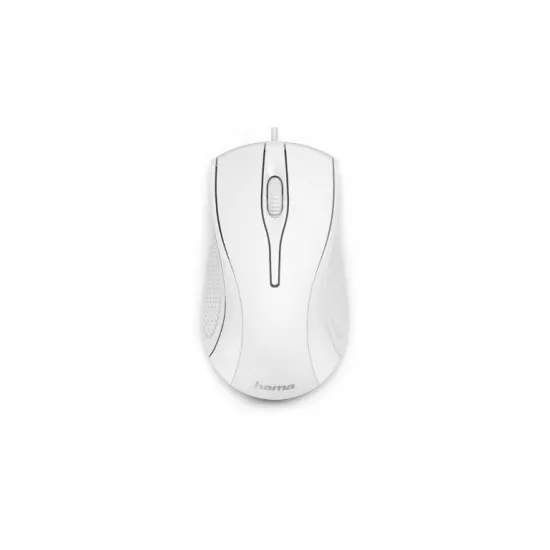 Mouse Hama MC-200, White, USB