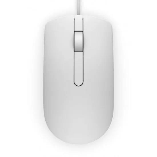 Mouse cu fir Dell MS116 White