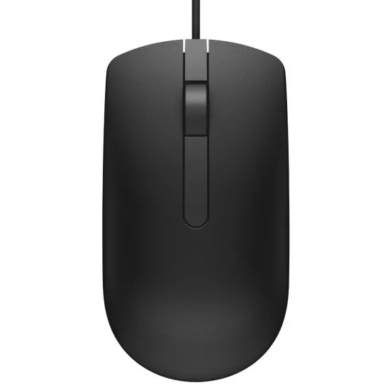 Mouse cu fir Dell MS116 Black