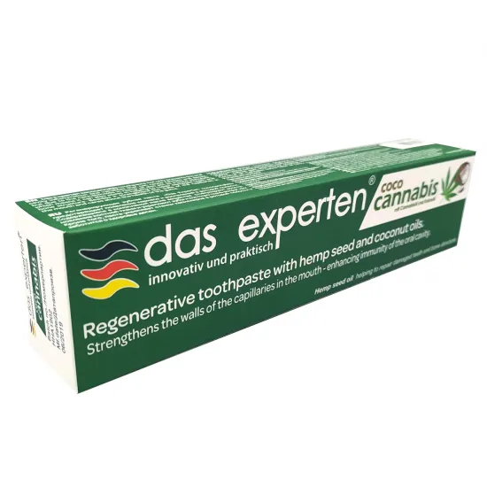 Зубная паста Das Experten Coco Cannabis, 70 мл