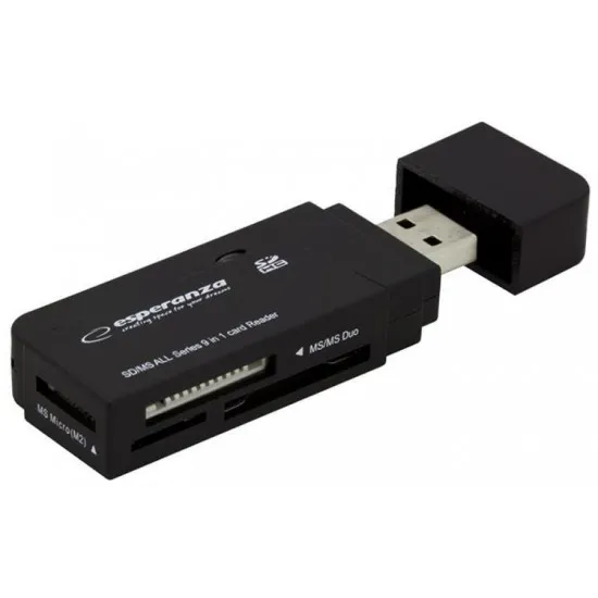 Сititor de carduri Esperanza EA128 Black