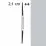 Suport Hama Fix TV Wall Bracket (46"–90"/75 kg)