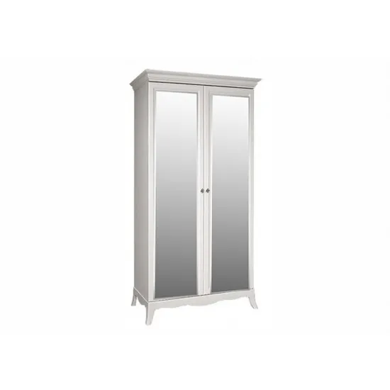 Dulap pentru haine Ярцево Ameli АМШ1/2 (121.2 cm) cu oglinzi, White