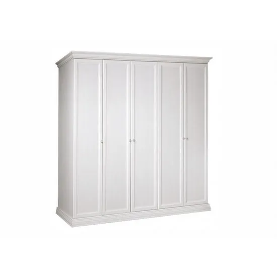 Dulap pentru haine Ярцево Ameli АМШ2/5 (237 cm) fără oglinzi, White