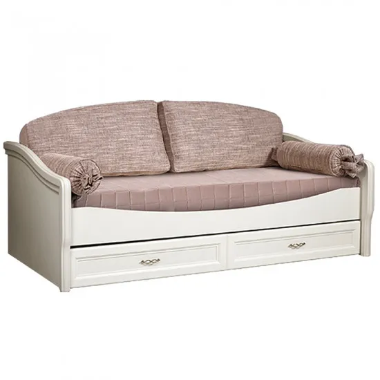 Кровать Ярцево Амели АМКР-5 без дополнительного спального места (90 х 200 см), White