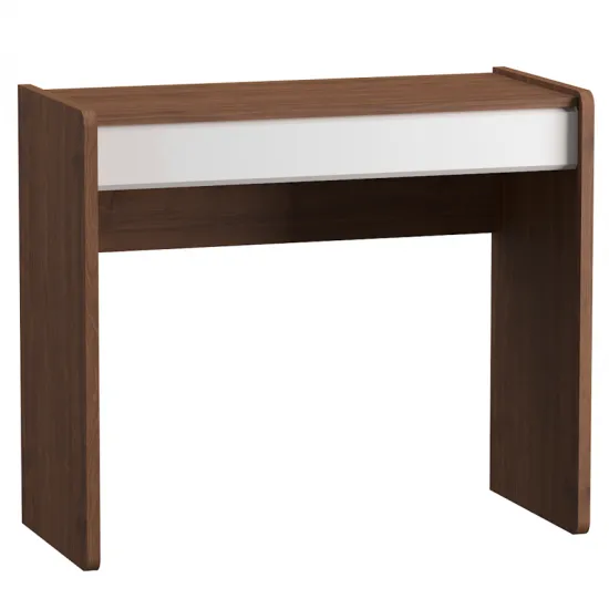 Masă de toaletă Mobi Kameia 03.249 (88.4 cm), Орех Селект Каминный К 020, белый глянец