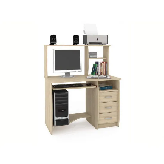 Masă pentru calculator Mobi Комфорт 4 СКР Oak Sonoma