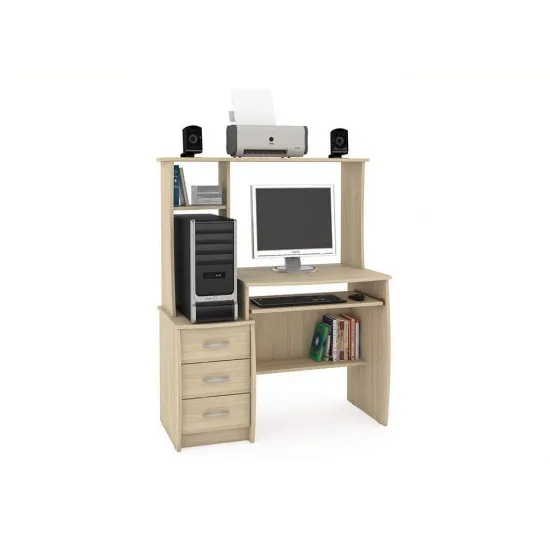 Masă pentru calculator Mobi Комфорт 5 СКР Oak Sonoma