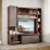 Comoda TV Mobi Леон 03.283 (152,2 cm), Орех Селект Каминный К 020, Камень Темный U3705