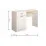 Masă toaletă Mobi Liverpool 12.46, White / ash Vanilla