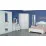 Dulap pentru haine Mobi Liverpool 13.124 (109.9 cm), White,/ Ash Vanilla