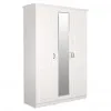 Dulap pentru haine Mobi Liverpool 08.45 (150 cm), Белый, ясень ваниль