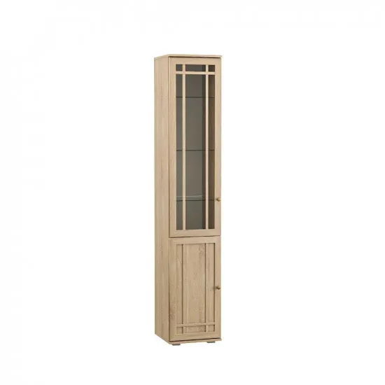 Dulap penal cu vitrină Mobi Marco 03.261 (40 cm), Дуб сонома