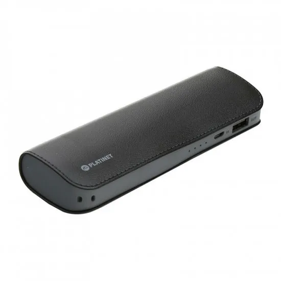 Power bank 7200 mA⋅h LEATHER PMPB72LB Black (7200 mA⋅h)