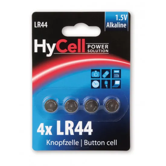 Alkaline HyCell 4xLR44