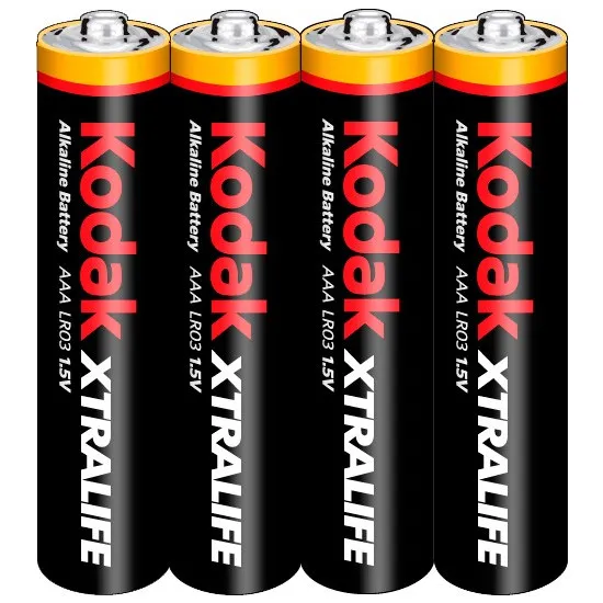 Xtralife Alkaline AAA  K3A-4, 4 pack