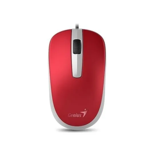 Mouse cu fir Genius DX-120 Red