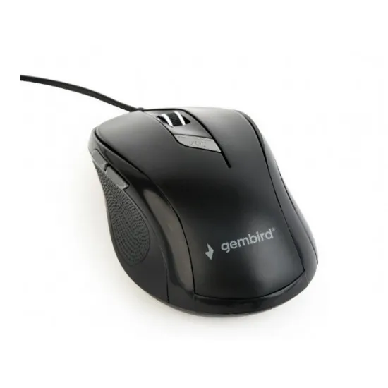 Mouse Gembird MUS-6B-01, Black, USB