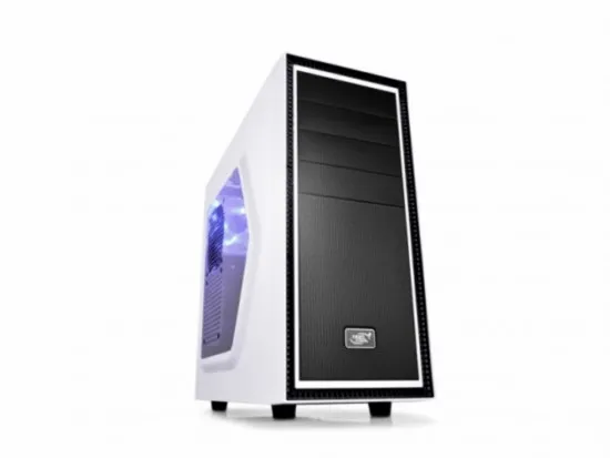 Корпус Deepcool TESSERACT SW WHITE, White/Black (ATX)
