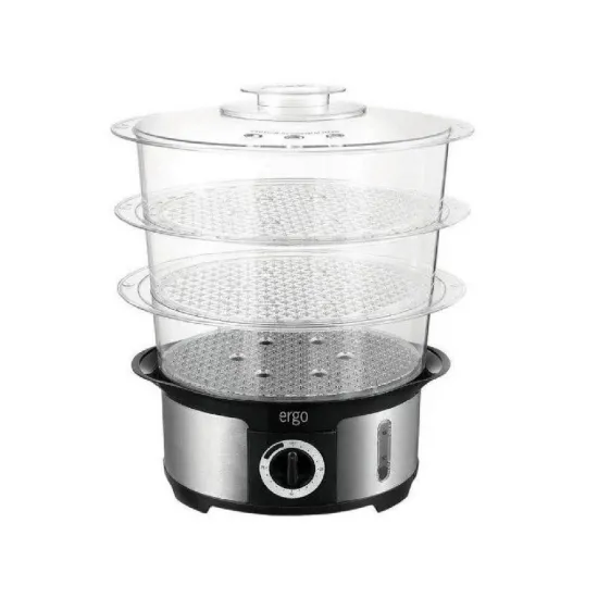 Aparat de gătit cu aburi Heinner HSA-1000XMC, Silver/Black