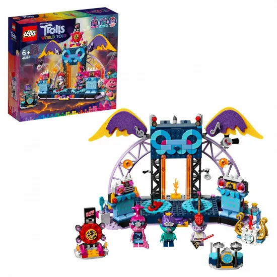 LEGO Trolls 41254 - Concertul din orașul Volcano Rock
