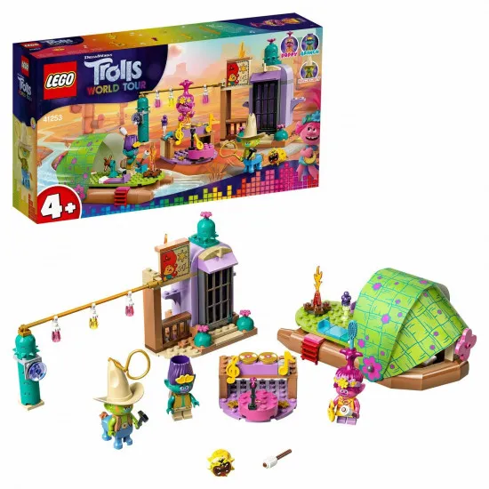 LEGO Trolls 41253 - Aventura cu pluta lui Lonesome Flats