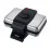 Aparat pentru vafe MPM S-633G Inox/Black (1000 W)