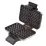 Aparat pentru vafe MPM S-633G Inox/Black (1000 W)