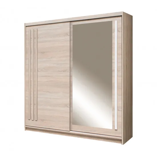 Dulap-cupeu Fadome Effect EF-2-175 (175 cm), Beige