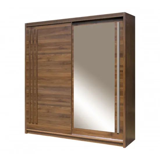 Dulap-cupeu Fadome Effect EF-3-175 (175 cm), Brown