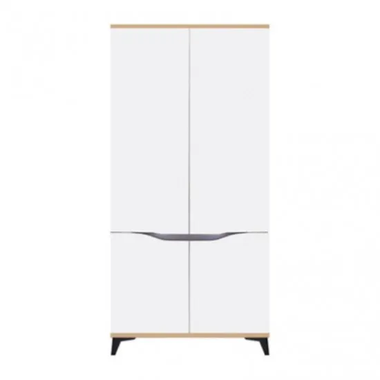 Dulap pentru haine Fadome Torino TOR1 (100 cm), White