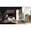 Dulap cu vitrină Fadome Loft L2 (86 cm), White/Wood