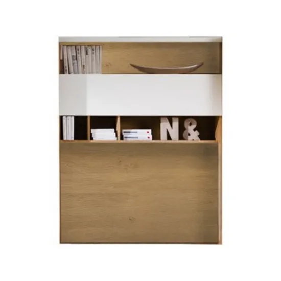 Raft Fadome MADRYT MA5 1180 mm, White/Wood