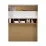 Raft Fadome MADRYT MA5 1180 mm, White/Wood