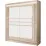Dulap-cupeu Fadome Carmen CAR-20 (200 cm), Wood/White