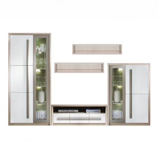 Living modular Fadome Roma A (300 cm), белый/серый