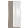 Шкаф для одежды Fadome Roma ROM1 (90 см), Wood/White/Grey