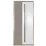 Dulap pentru haine Fadome Roma ROM1 (90 cm), Wood/White/Grey