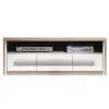 Comoda TV Fadome Roma ROM4 (120 cm), Wood/White