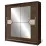 Dulap-cupeu Fadome Dome DO2-20 (200 cm), Wood/Beige