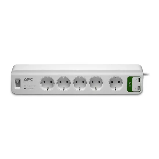 Фильтр сетевой APC Essential PM5U-RS White (5 шт. / 1,8 м / white)