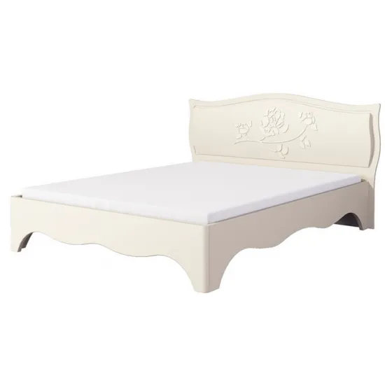 Кровать Neman Астория МН-218-01М (160 x 200 см), Крем "крашеное дерево"